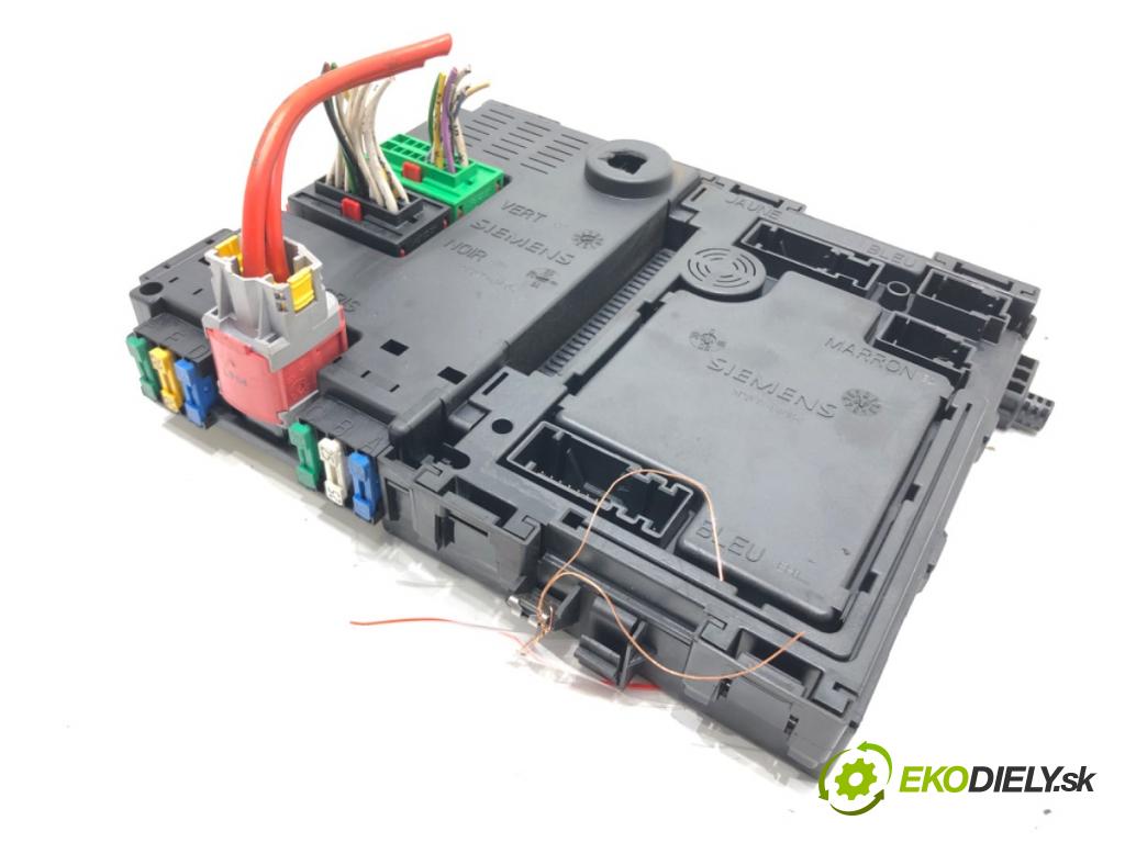PEUGEOT 206 liftback (2A/C) 1998 - 2012    1.4 i 55 kW [75 KM] benzyna 1998 - 2012  modul BSI 9626460880 (Pojistkové skříňky)