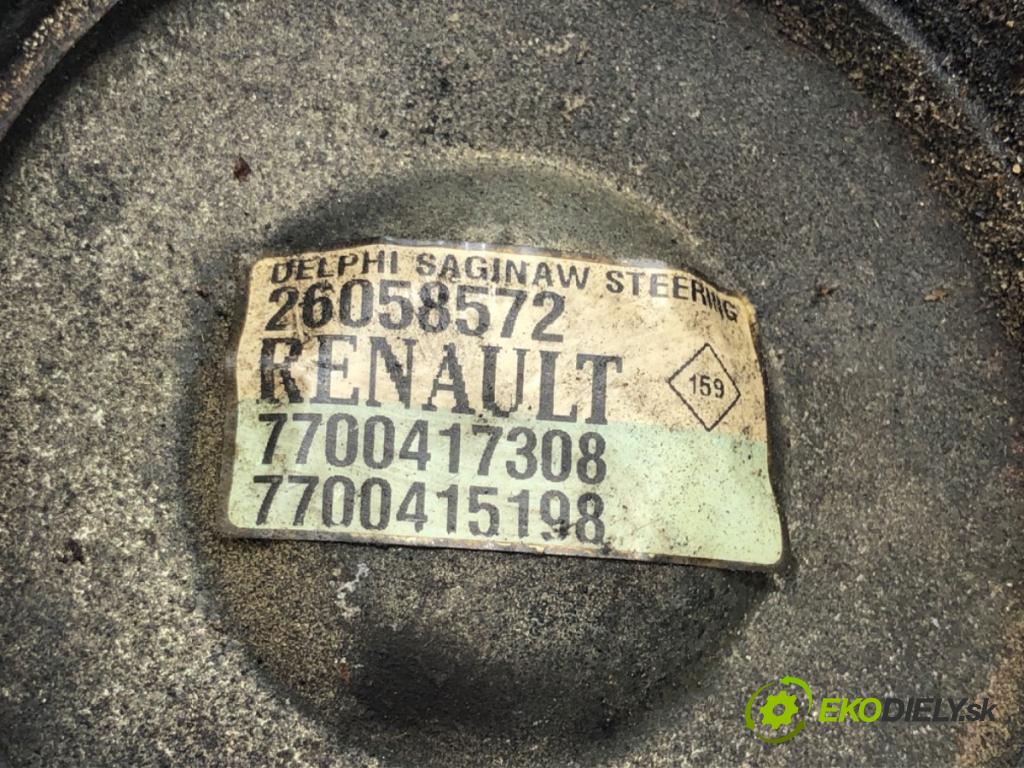 RENAULT SCÉNIC I nadwozie wielkoprzestrzenne (MPV) (JA0/1_, FA0_) 1999 - 2010    1.9 dTi (JA1U) 59 kW [80 KM] olej napędowy 2001 - 2003  Pumpa servočerpadlo 7700417308 (Servočerpadlá, pumpy riadenia)