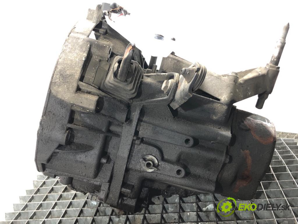 RENAULT SCÉNIC I nadwozie wielkoprzestrzenne (MPV) (JA0/1_, FA0_) 1999 - 2010    1.9 dTi (JA1U) 59 kW [80 KM] olej napędowy 2001 - 2003  Prevodovka JB3983 (Prevodovky)