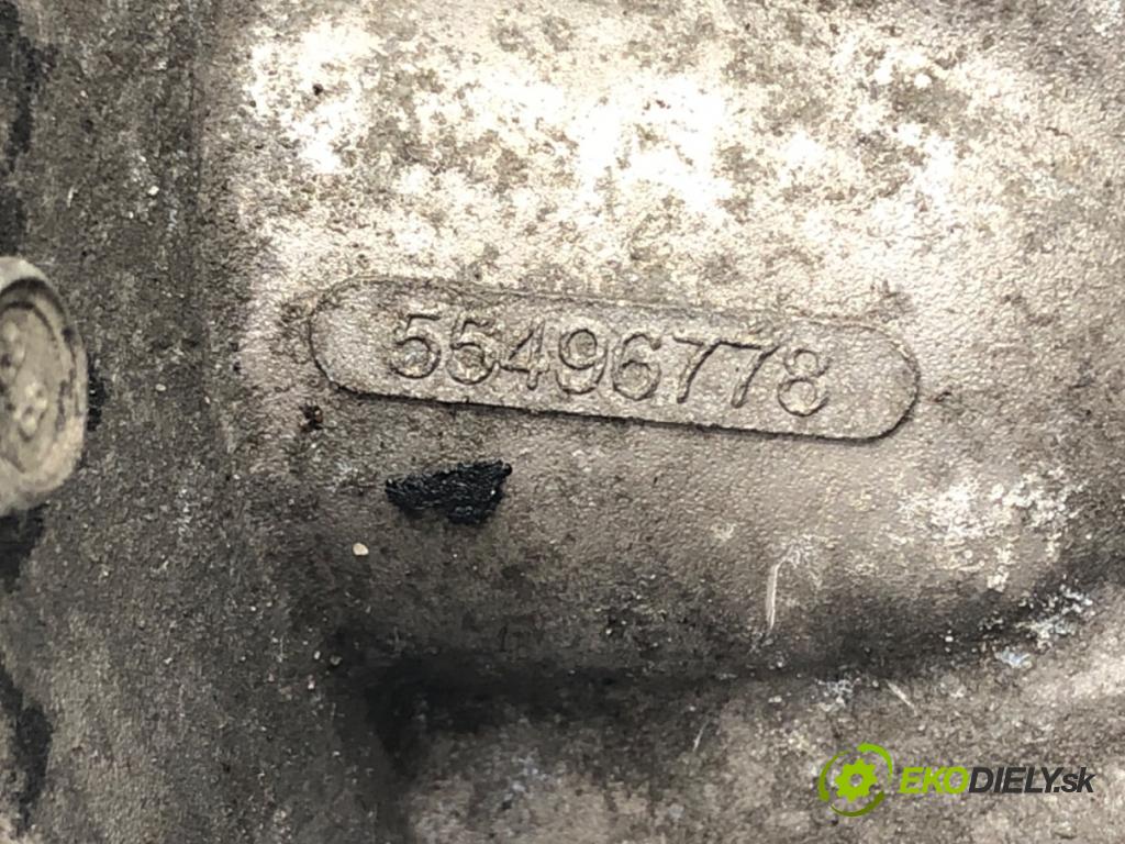 OPEL ASTRA K Sports Tourer (B16) 2015 - 2022    1.6 CDTi (35) 81 kW [110 KM] olej napędowy 2015 - 2022  pumpa vody 55496778 (Vodní pumpy)