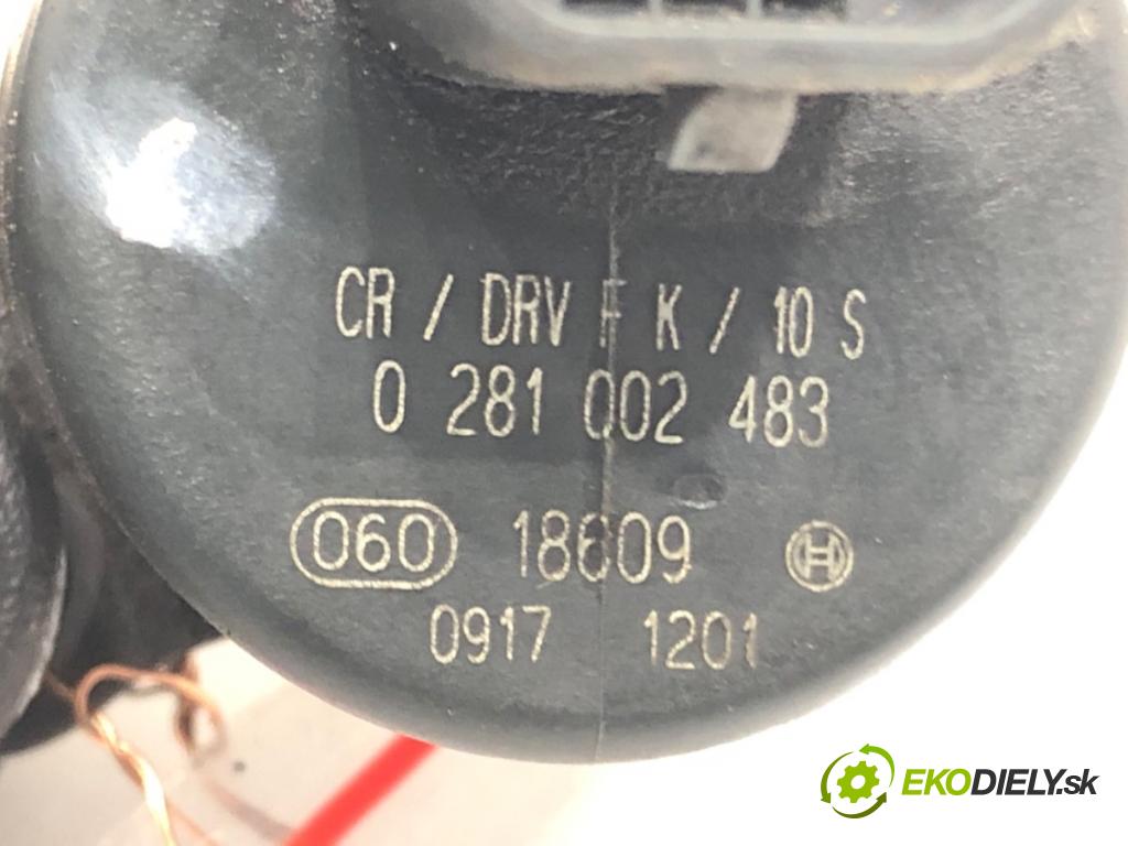 RENAULT SCÉNIC I nadwozie wielkoprzestrzenne (MPV) (JA0/1_, FA0_) 1999 - 2010    1.9 dCi (JA05, JA1F) 75 kW [102 KM] olej napędowy 1999 - 2003  Regulátor tlaku paliva 0281002483 (Ostatné)