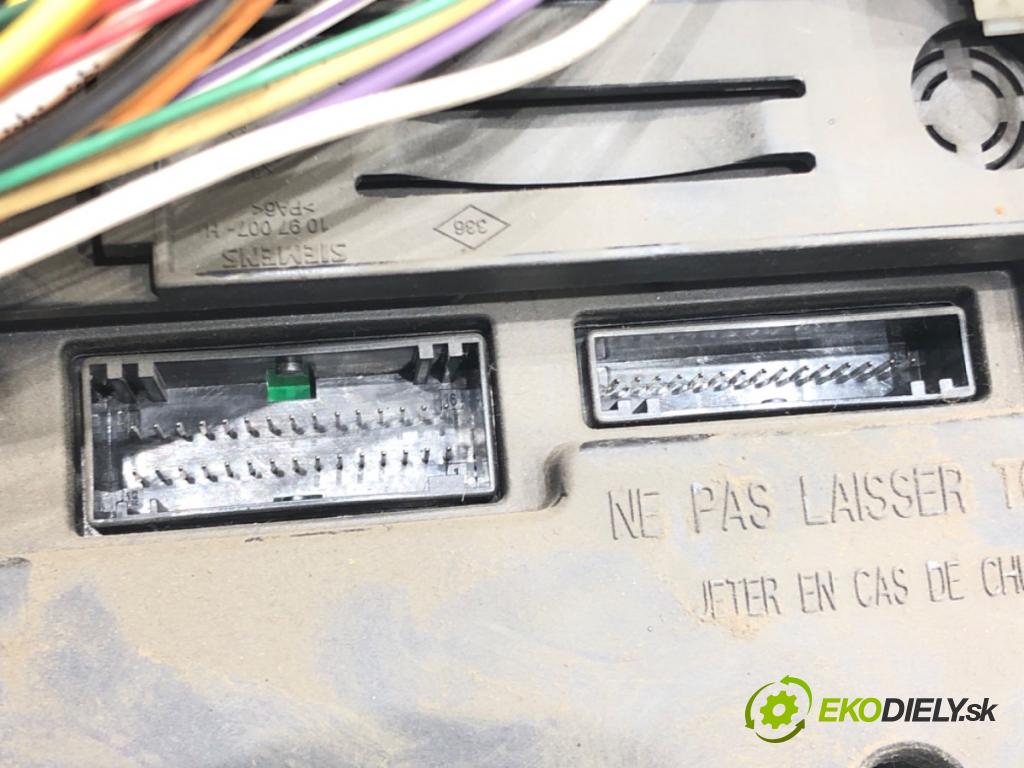 RENAULT SCÉNIC I nadwozie wielkoprzestrzenne (MPV) (JA0/1_, FA0_) 1999 - 2010    1.9 dCi (JA05, JA1F) 75 kW [102 KM] olej napędowy 1999 - 2003  modul BSI 8200029342B (Pojistkové skříňky)