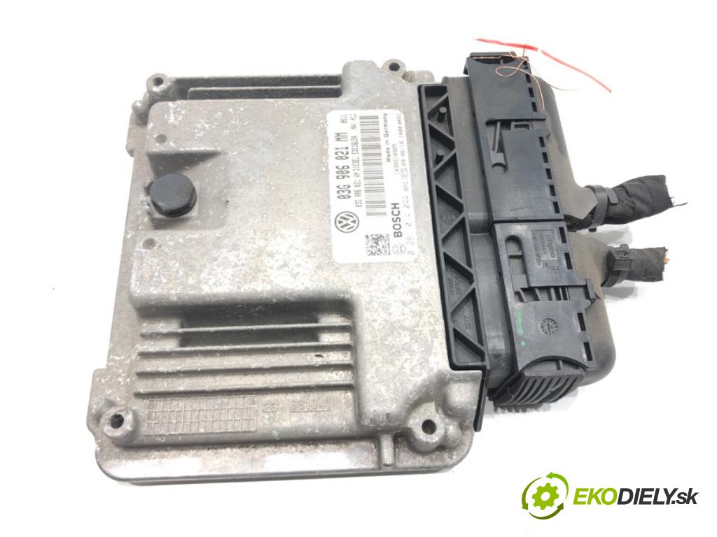 VW TOURAN (1T1, 1T2) 2003 - 2010    1.9 TDI 77 kW [105 KM] olej napędowy 2003 - 2010  riadiaca jednotka Motor 03G906021MM (Riadiace jednotky)