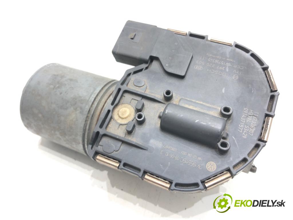 VW TOURAN (1T1, 1T2) 2003 - 2010    1.9 TDI 77 kW [105 KM] olej napędowy 2003 - 2010  Motorček stieračov predný 1397220503 2K1955119C (Motorčeky stieračov predné)