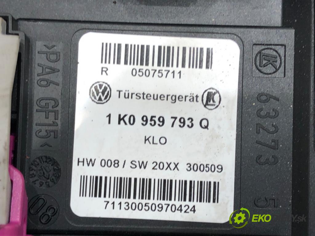 VW TOURAN (1T1, 1T2) 2003 - 2010    1.9 TDI 77 kW [105 KM] olej napędowy 2003 - 2010  motorek sťahovaní okna přední část levý 1T0959701M (Ostatné)