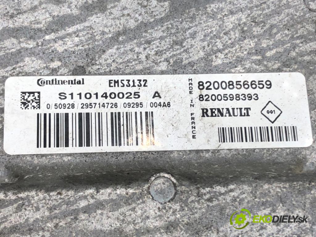 DACIA SANDERO 2008 - 2022    1.4 (B30C, BS0C, BS0A, BS0G, BS1F, BS0E) 55 kW [75 KM] benzyna 2008 - 2022  riadiaca jednotka Motor 8200856659 (Riadiace jednotky)