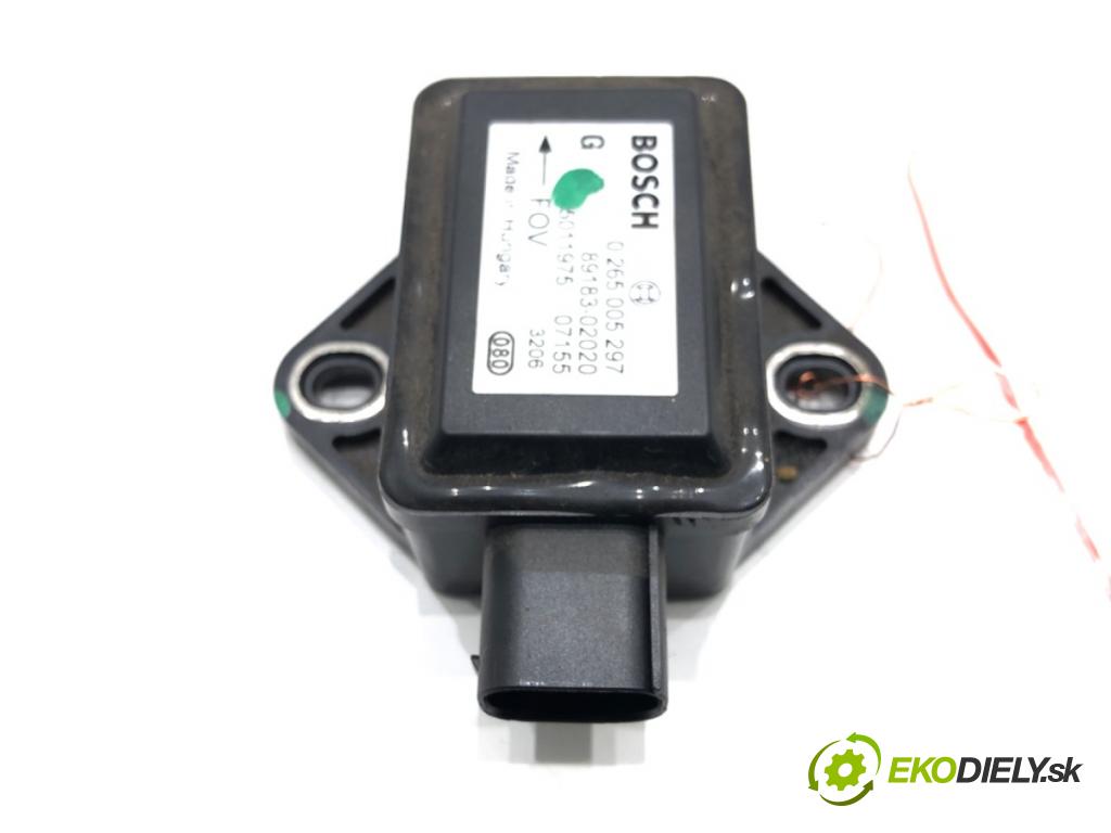 TOYOTA COROLLA Verso (ZER_, ZZE12_, R1_) 2004 - 2009    1.8 (ZNR11_) 95 kW [129 KM] benzyna 2004 - 2009  snímač ESP 89183-02020
