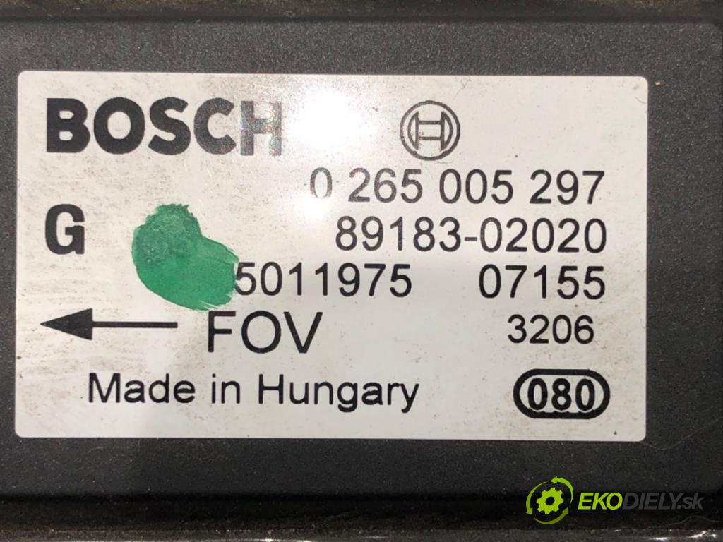 TOYOTA COROLLA Verso (ZER_, ZZE12_, R1_) 2004 - 2009    1.8 (ZNR11_) 95 kW [129 KM] benzyna 2004 - 2009  snímač ESP 89183-02020