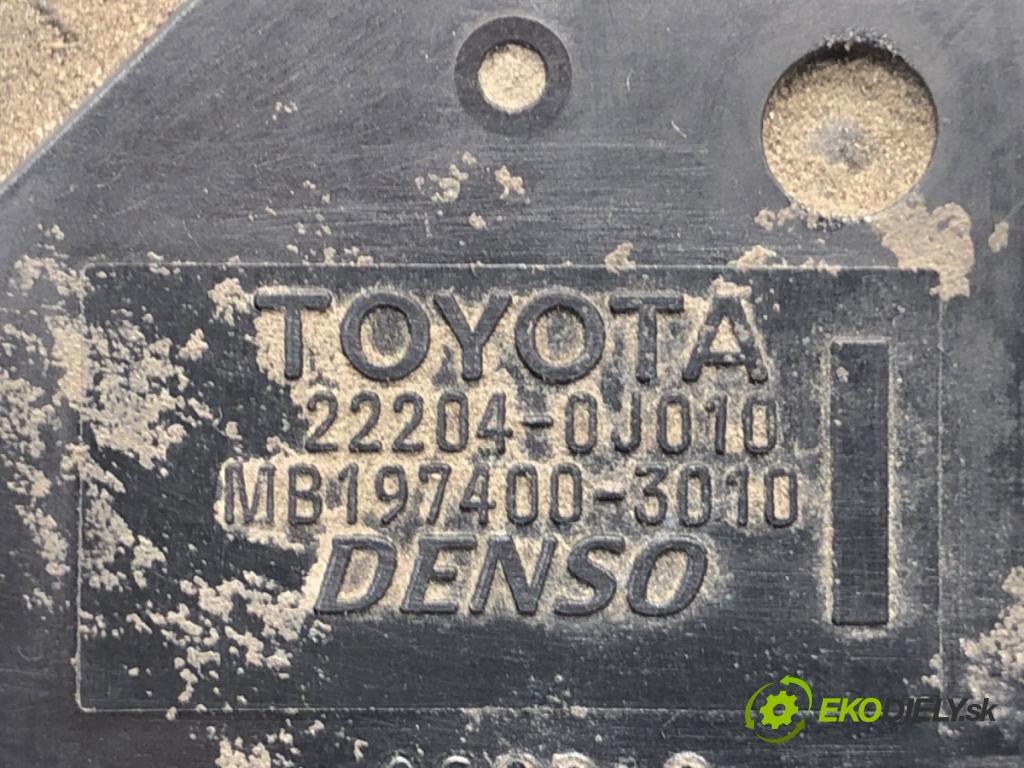 TOYOTA COROLLA Verso (ZER_, ZZE12_, R1_) 2004 - 2009    1.8 (ZNR11_) 95 kW [129 KM] benzyna 2004 - 2009  Váha vzduchu 22204-0J010 (Váhy vzduchu)