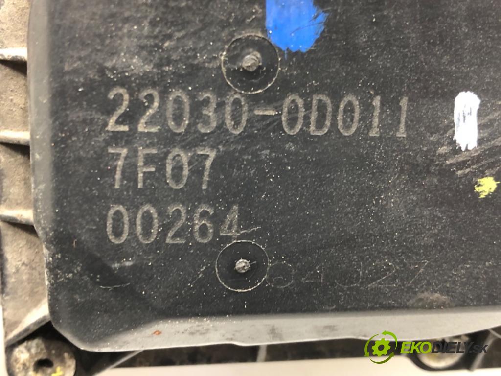 TOYOTA COROLLA Verso (ZER_, ZZE12_, R1_) 2004 - 2009    1.8 (ZNR11_) 95 kW [129 KM] benzyna 2004 - 2009  Škrtiaca klapka 22030-0D011 (Škrtiace klapky)