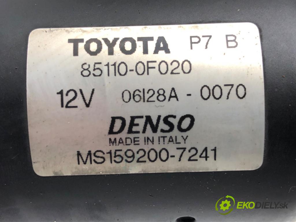 TOYOTA COROLLA Verso (ZER_, ZZE12_, R1_) 2004 - 2009    1.8 (ZNR11_) 95 kW [129 KM] benzyna 2004 - 2009  Mechanizmus stieračov predný  (Motorčeky stieračov predné)