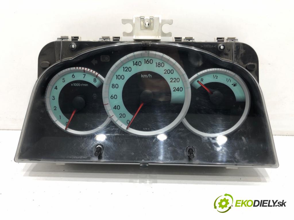 TOYOTA COROLLA Verso (ZER_, ZZE12_, R1_) 2004 - 2009    1.8 (ZNR11_) 95 kW [129 KM] benzyna 2004 - 2009  Prístrojovka 83800-0F021-A (Prístrojové dosky, displeje)