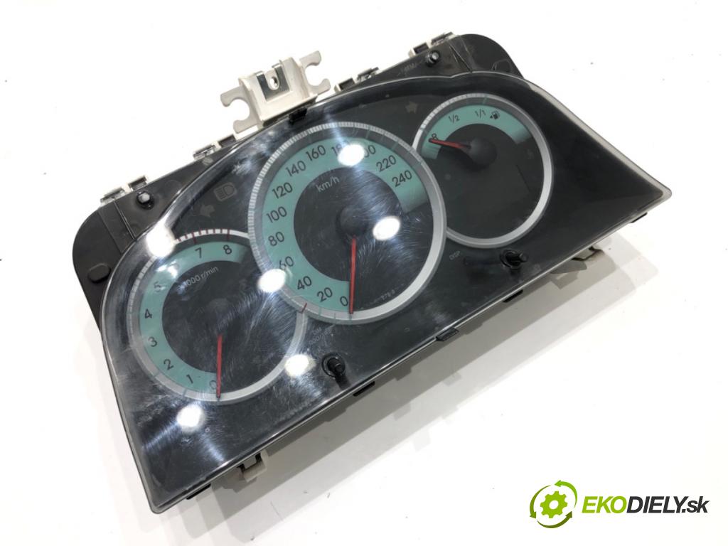 TOYOTA COROLLA Verso (ZER_, ZZE12_, R1_) 2004 - 2009    1.8 (ZNR11_) 95 kW [129 KM] benzyna 2004 - 2009  Prístrojovka 83800-0F021-A (Prístrojové dosky, displeje)
