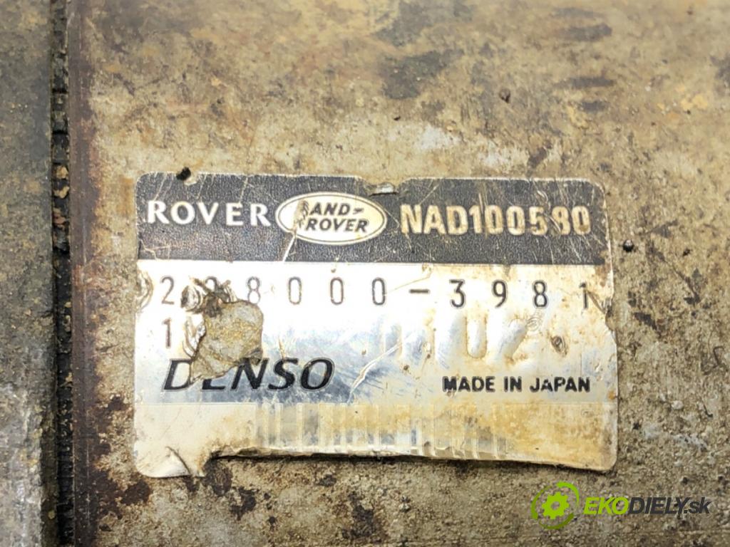 LAND ROVER FREELANDER I (L314) 1998 - 2006    2.0 DI 4x4 72 kW [98 KM] olej napędowy 1998 - 2000  Štartér 28000-3981 (Štartéry)