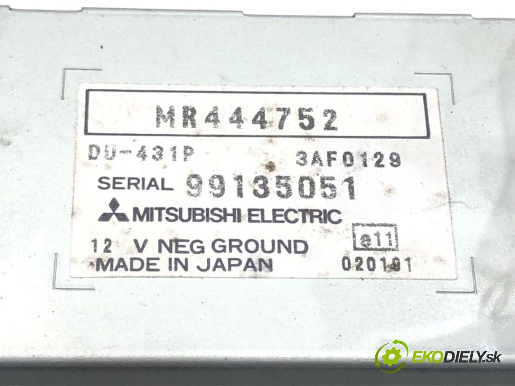 MITSUBISHI PAJERO PININ I (H6_W, H7_W) 1999 - 2007    1.8 GDI (H66W, H76W) 88 kW [120 KM] benzyna 1999 - 2001  Dislpej MR444752 (Prístrojové dosky, displeje)
