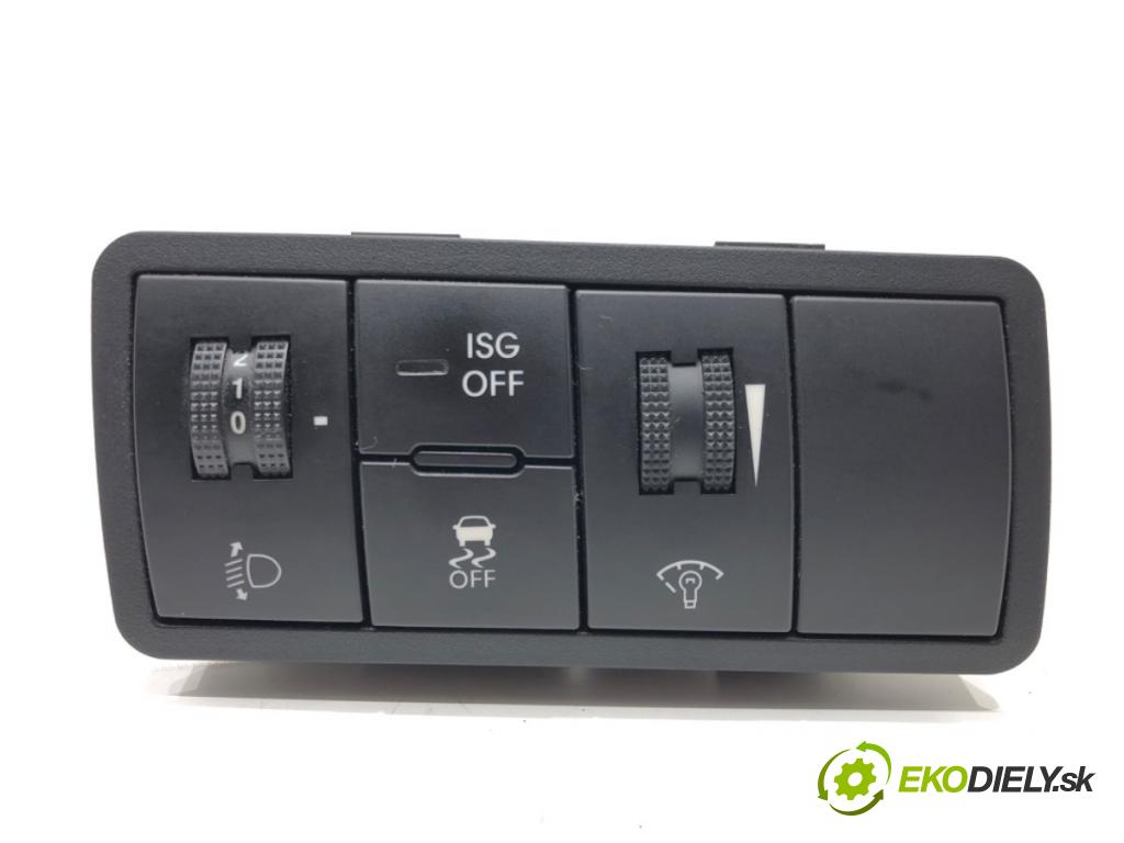 KIA VENGA (YN) 2010 - 2022    1.6 CRDi 115 85 kW [116 KM] olej napędowy 2010 - 2022  Prepínač nastavenia svetiel 93300-1P110 (Prepínače, spínače, tlačidlá a ovládače kúrenia)