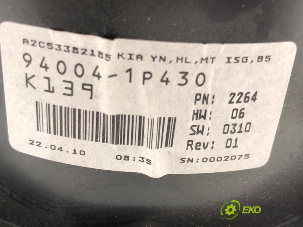 KIA VENGA (YN) 2010 - 2022    1.6 CRDi 115 85 kW [116 KM] olej napędowy 2010 - 2022  Prístrojovka 94004-1P430 (Prístrojové dosky, displeje)