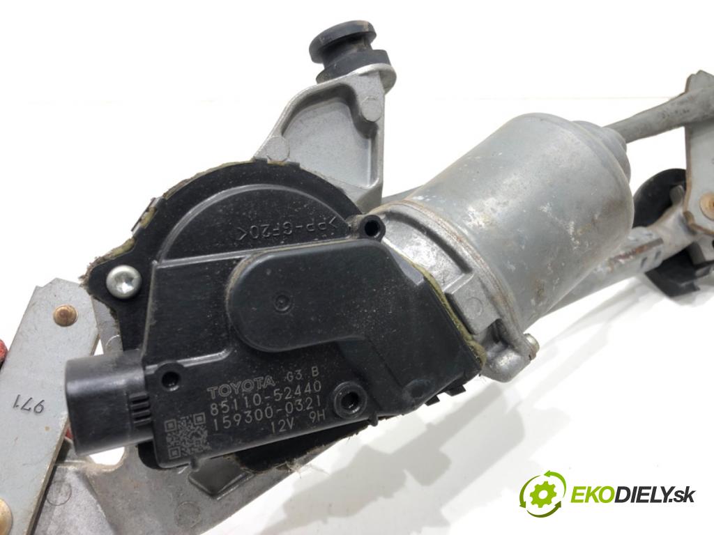 TOYOTA YARIS (_P9_) 2005 - 2014    1.5 (NCP91_) 79 kW [107 KM] benzyna 2005 - 2011  Mechanizmus stieračov predný 85110-52440 (Motorčeky stieračov predné)