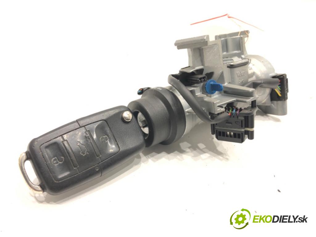 VW GOLF V (1K1) 2003 - 2010    1.4 16V 55 kW [75 KM] benzyna 2003 - 2006  spinačka 1K0905865A (Spínacie skrinky a kľúče)