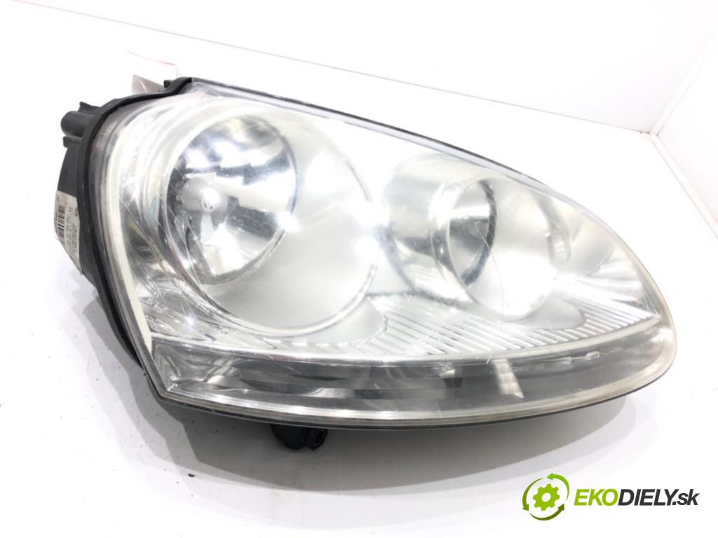 VW GOLF V (1K1) 2003 - 2010    1.4 16V 55 kW [75 KM] benzyna 2003 - 2006  Svetlomet pravy predný 1K6941006P