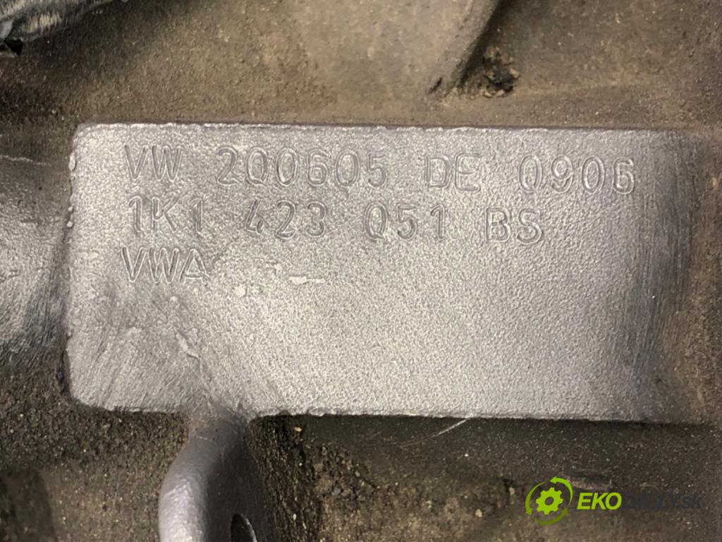 VW GOLF V (1K1) 2003 - 2010    1.4 16V 55 kW [75 KM] benzyna 2003 - 2006  riadenie 1K1423051BS (Riadenia)