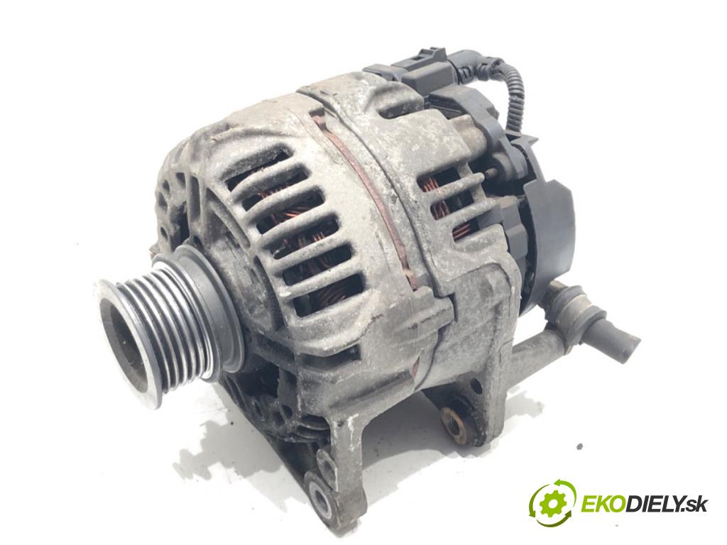 VW GOLF V (1K1) 2003 - 2010    1.4 16V 55 kW [75 KM] benzyna 2003 - 2006  Alternátor 036903024J (Alternátory)