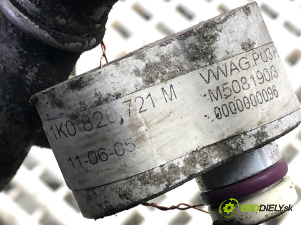 VW GOLF V (1K1) 2003 - 2010    1.4 16V 55 kW [75 KM] benzyna 2003 - 2006  rúrka klimatizácie 1K0820721M (Rúrky klimatizácie)