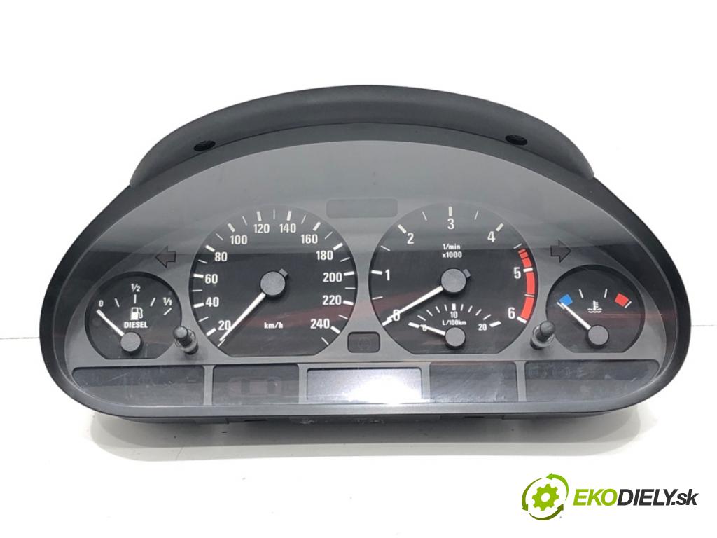 BMW 3 Touring (E46) 1999 - 2005    320 d 110 kW [150 KM] olej napędowy 2001 - 2005  Prístrojovka 6911288 (Prístrojové dosky, displeje)