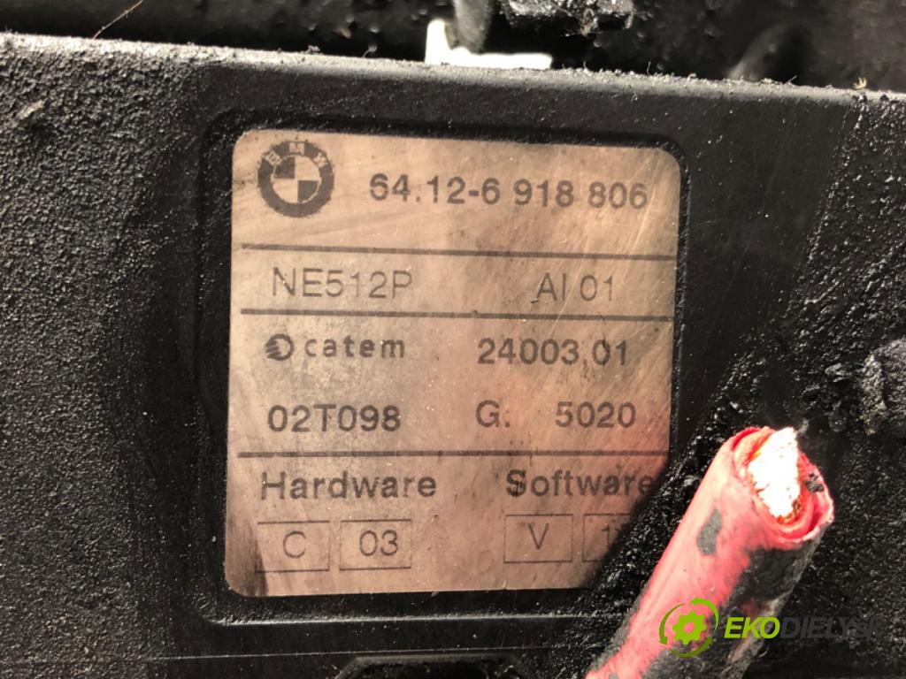 BMW 3 Touring (E46) 1999 - 2005    320 d 110 kW [150 KM] olej napędowy 2001 - 2005  vody 6918806 (Ohřívání, ventilace)