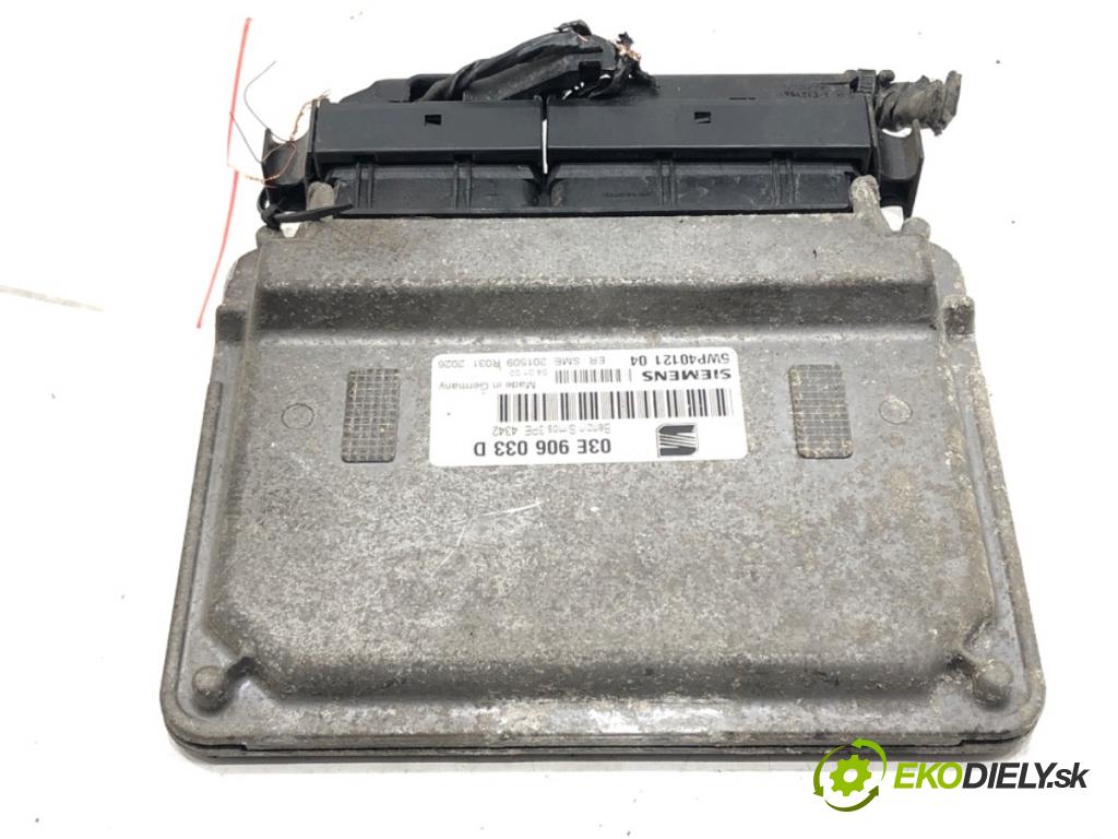 SEAT IBIZA III (6L1) 2002 - 2009    1.2 47 kW [64 KM] benzyna 2002 - 2006  riadiaca jednotka Motor 03E906033D (Riadiace jednotky)