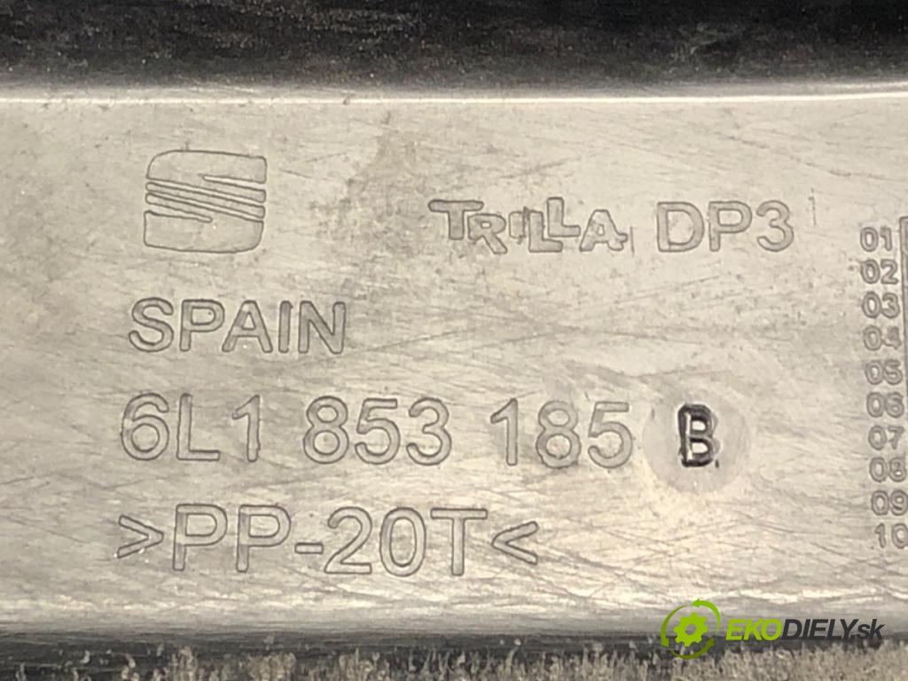 SEAT IBIZA III (6L1) 2002 - 2009    1.2 47 kW [64 KM] benzyna 2002 - 2006  Torpédo, plast pod čelné okno 6L1853185B (Torpéda)