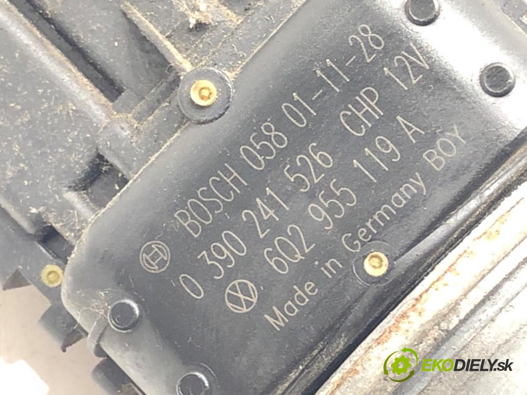 SEAT IBIZA III (6L1) 2002 - 2009    1.2 47 kW [64 KM] benzyna 2002 - 2006  Mechanizmus stieračov predný  (Motorčeky stieračov predné)