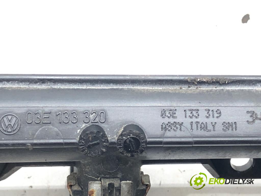 SEAT IBIZA III (6L1) 2002 - 2009    1.2 47 kW [64 KM] benzyna 2002 - 2006  Lišta vstrekovacia 03E133320 (Vstrekovacie lišty)