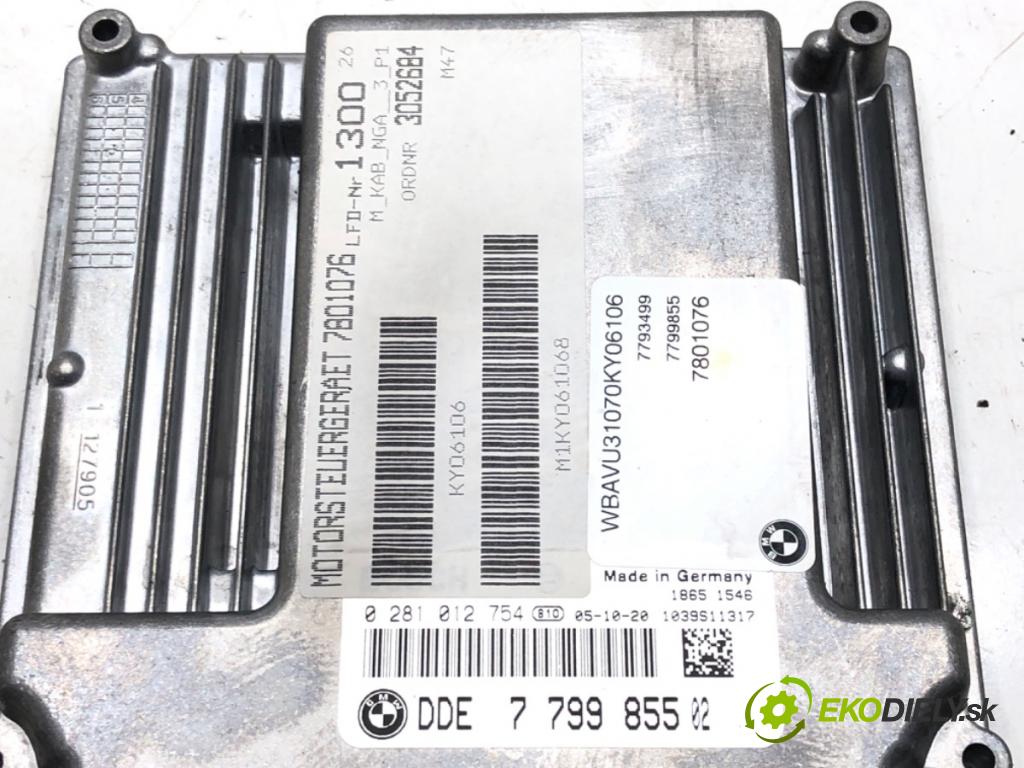 BMW 3 Touring (E91) 2004 - 2012    320 d 120 kW [163 KM] olej napędowy 2005 - 2012  riadiaca jednotka Motor 7799855 (Riadiace jednotky)