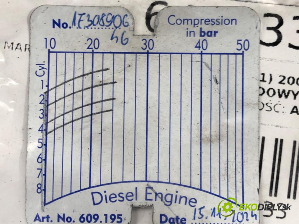BMW 3 Touring (E91) 2004 - 2012    320 d 120 kW [163 KM] olej napędowy 2005 - 2012  motor M47D20 (Motory (kompletní))