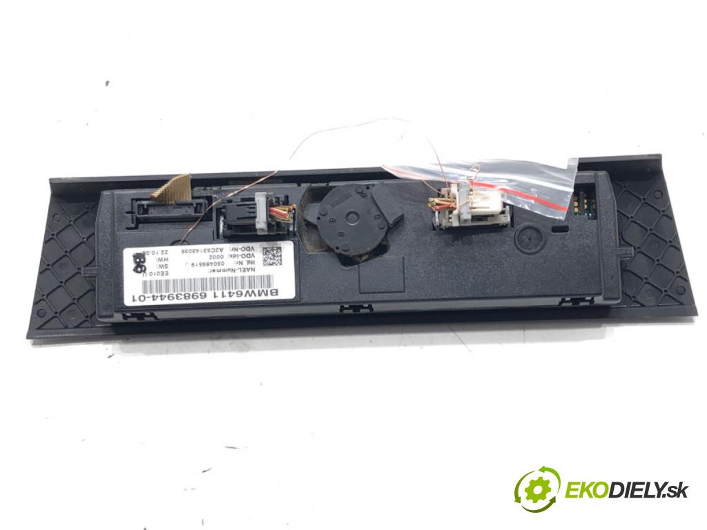 BMW 3 Touring (E91) 2004 - 2012    320 d 120 kW [163 KM] olej napędowy 2005 - 2012  Panel ovládania kúrenia 6983944 (Prepínače, spínače, tlačidlá a ovládače kúrenia)