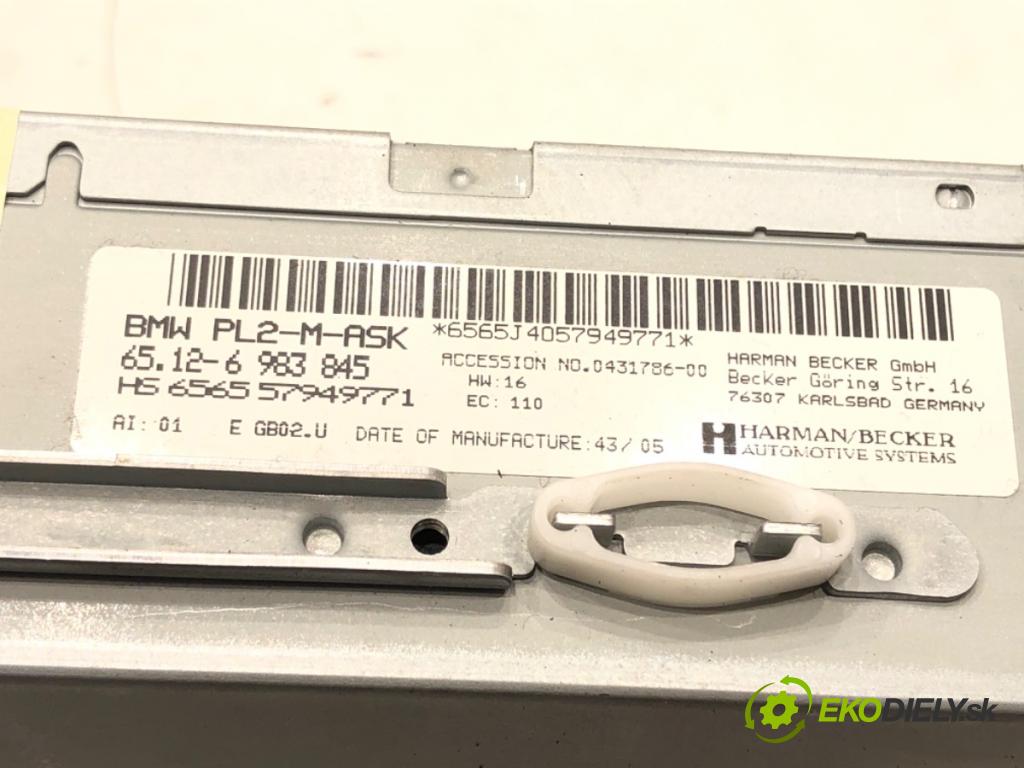 BMW 3 Touring (E91) 2004 - 2012    320 d 120 kW [163 KM] olej napędowy 2005 - 2012  RADIO Navigácia 6983845 (Audio zariadenia)