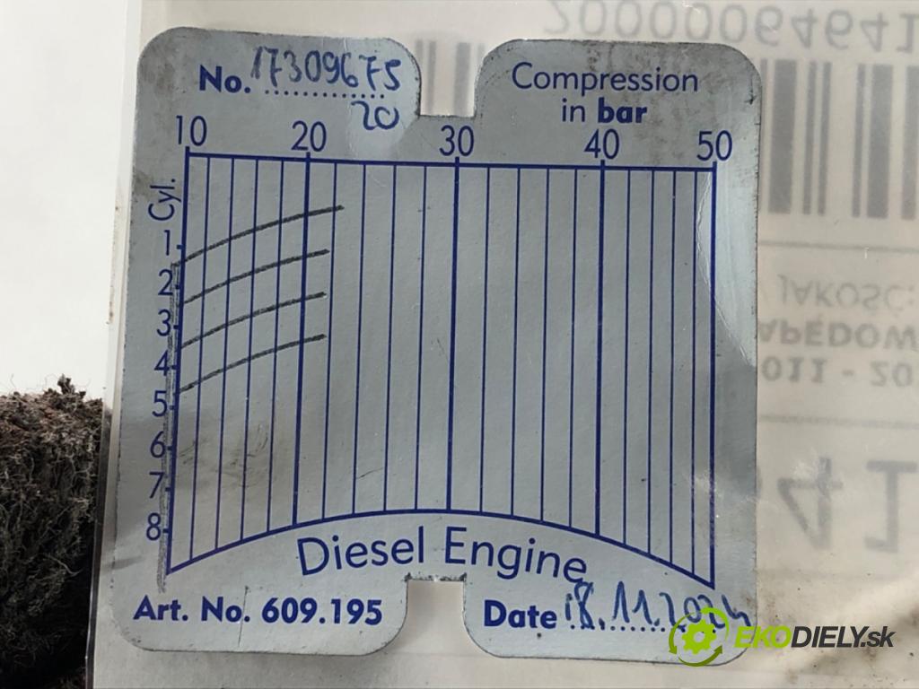 CITROEN DS5 2011 - 2015    2.0 HDi 165 120 kW [163 KM] olej napędowy 2011 - 2015  motor RHH (Motory (kompletní))