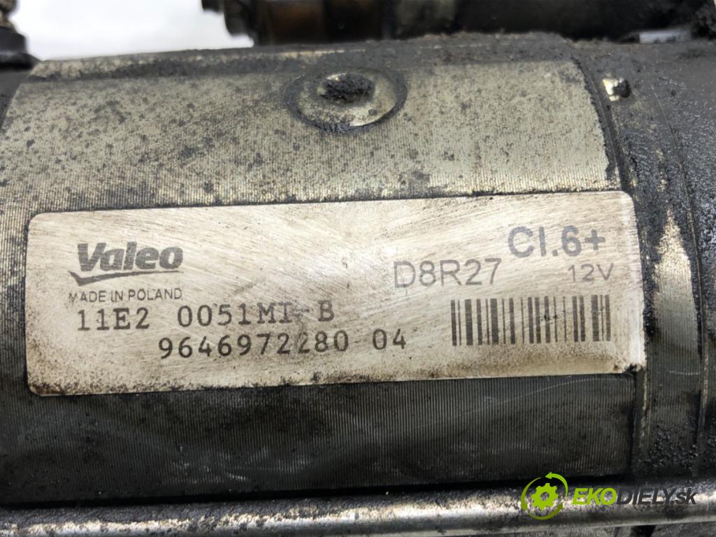 CITROEN DS5 2011 - 2015    2.0 HDi 165 120 kW [163 KM] olej napędowy 2011 - 2015  Štartér 9646972280 (Štartéry)