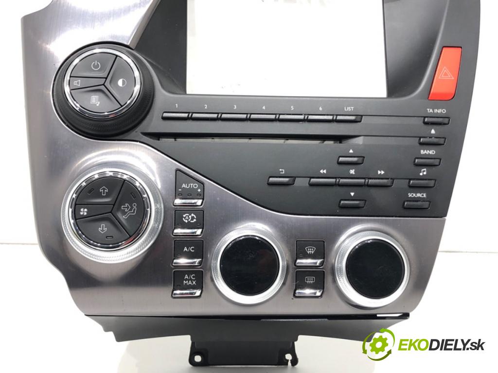 CITROEN DS5 2011 - 2015    2.0 HDi 165 120 kW [163 KM] olej napędowy 2011 - 2015  Panel ovládania kúrenia 98025374ZD (Prepínače, spínače, tlačidlá a ovládače kúrenia)