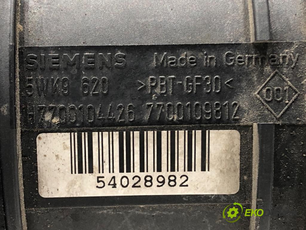 RENAULT SCÉNIC II (JM0/1_) 2003 - 2010    1.9 dCi (JM14) 96 kW [131 KM] olej napędowy 2005 - 2008  Váha vzduchu 7700109812 (Váhy vzduchu)