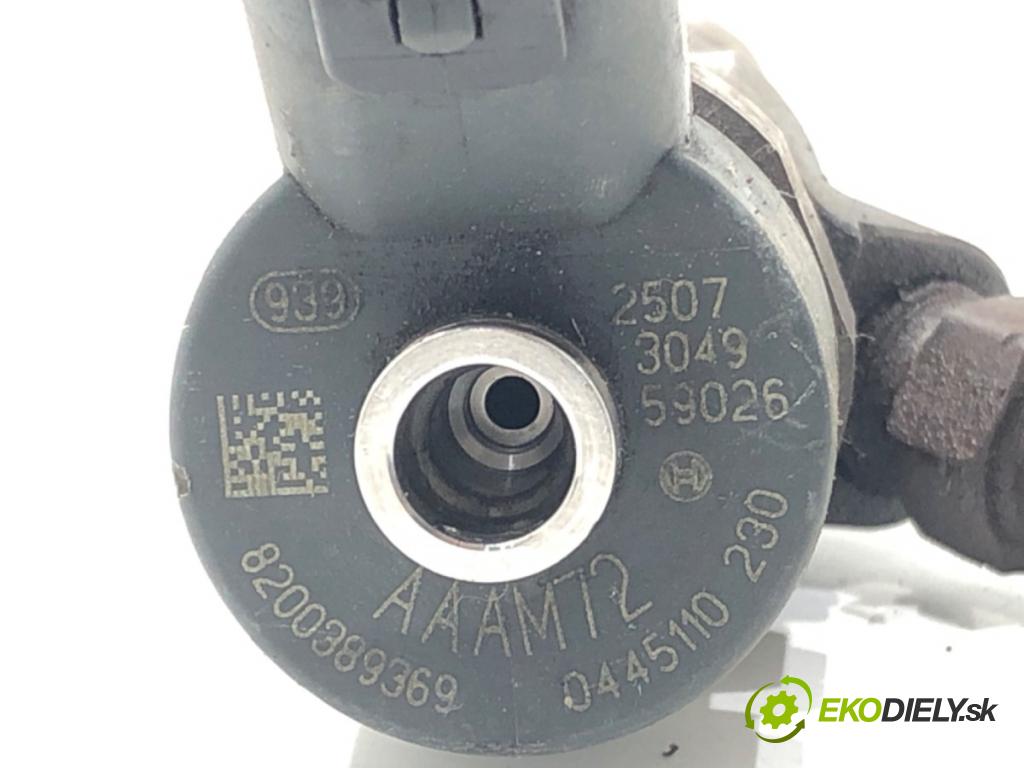 RENAULT MEGANE II (BM0/1_, CM0/1_) 2001 - 2012    1.9 dCi 81 kW [110 KM] olej napędowy 2005 - 2008  vstrekovač 8200389369 0445110230 (Vstrekovače)
