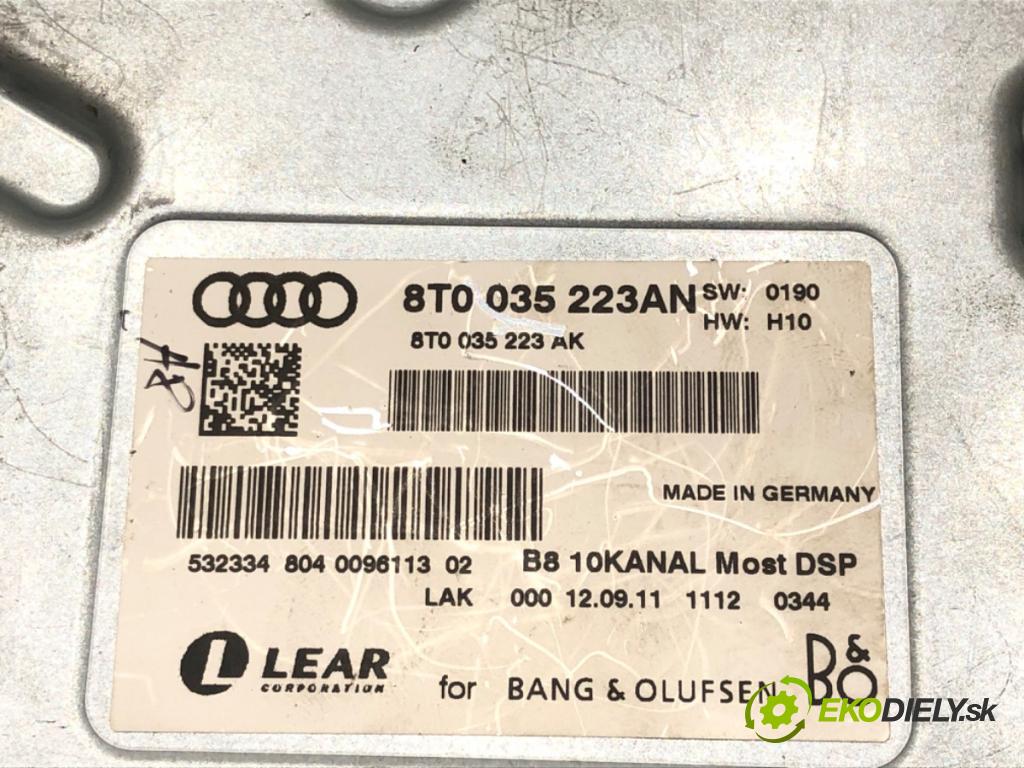 AUDI A5 (8T3) 2007 - 2017    2.7 TDI 140 kW [190 KM] olej napędowy 2007 - 2012  Zosilňovač 8T0035223AN (Zosilňovače)