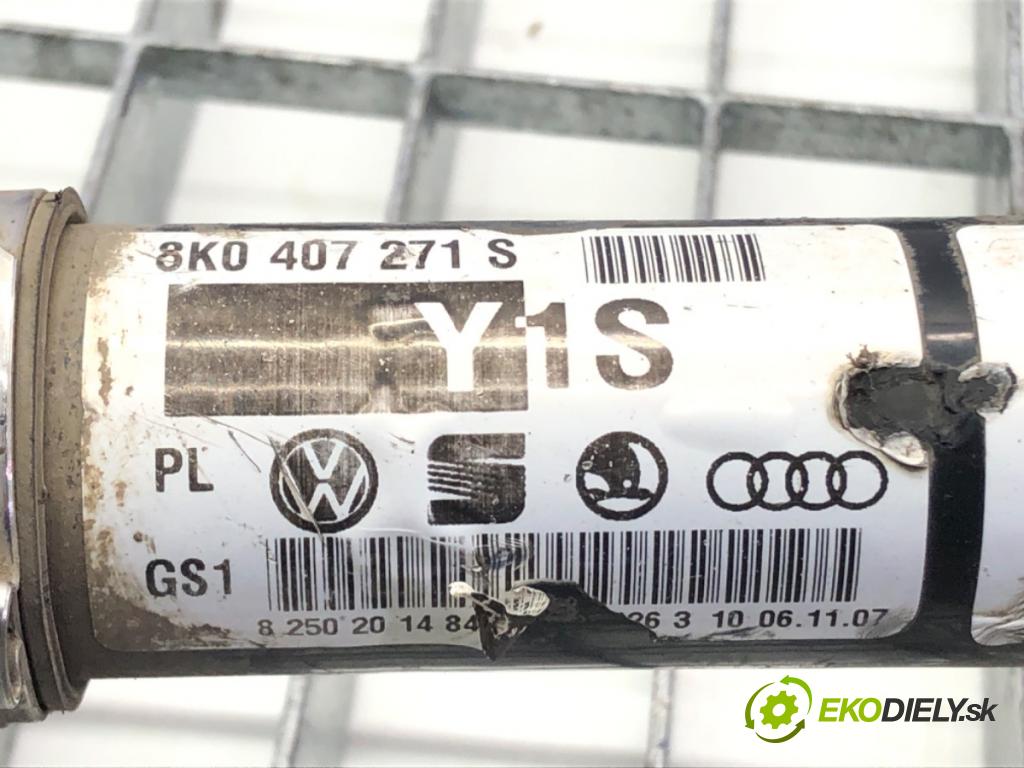 AUDI A5 (8T3) 2007 - 2017    2.7 TDI 140 kW [190 KM] olej napędowy 2007 - 2012  Poloos pravy predný 8K0407271S