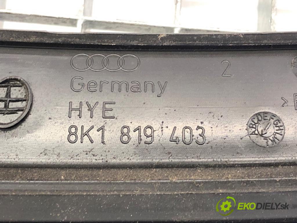 AUDI A5 (8T3) 2007 - 2017    2.7 TDI 140 kW [190 KM] olej napędowy 2007 - 2012  torpédo plast pod čelní okno těsnění 8K1819403