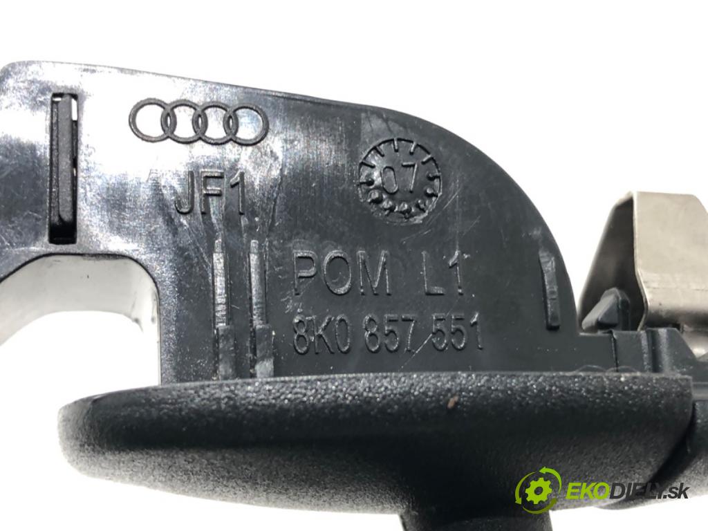 AUDI A5 (8T3) 2007 - 2017    2.7 TDI 140 kW [190 KM] olej napędowy 2007 - 2012  Clona slnečná ľavy 8K0657551