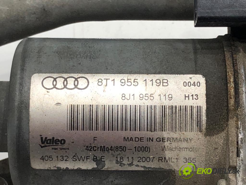 AUDI A5 (8T3) 2007 - 2017    2.7 TDI 140 kW [190 KM] olej napędowy 2007 - 2012  Mechanizmus stieračov predný 8T1955119B (Motorčeky stieračov predné)