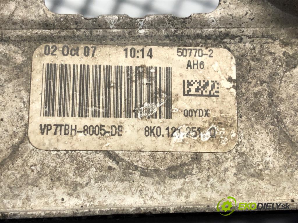 AUDI A5 (8T3) 2007 - 2017    2.7 TDI 140 kW [190 KM] olej napędowy 2007 - 2012  chladič vody 8K0121251Q (Chladiče vody)