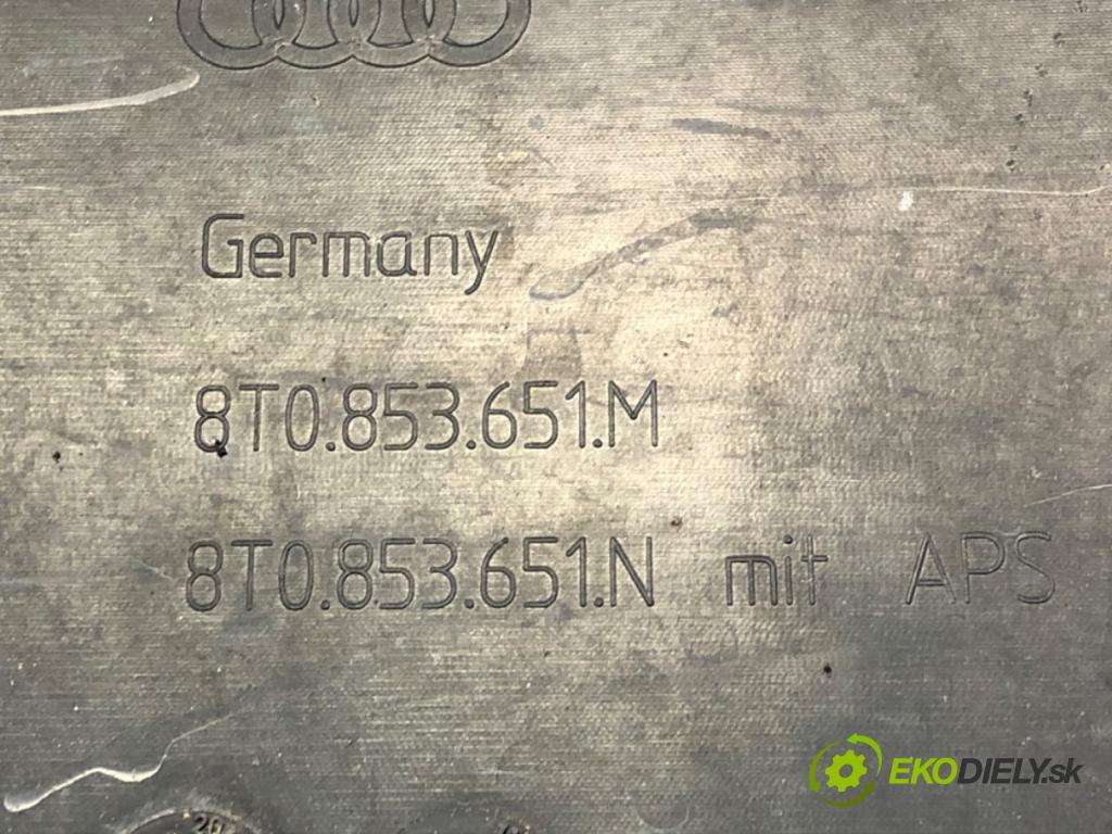 AUDI A5 (8T3) 2007 - 2017    2.7 TDI 140 kW [190 KM] olej napędowy 2007 - 2012  mřížka maska 8T0853651M (Mřížky (masky) chladičů)