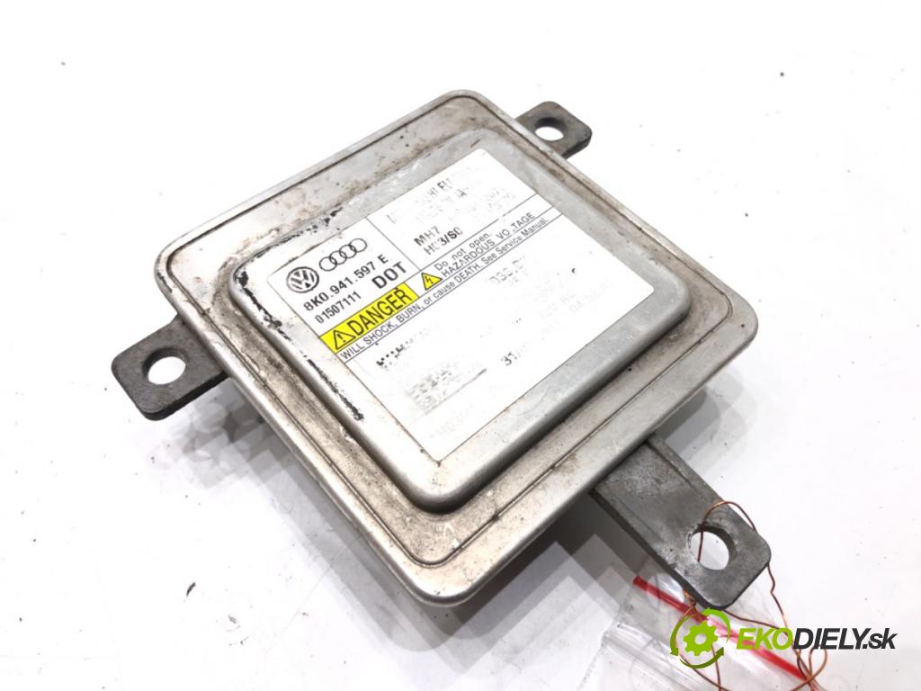 AUDI A5 (8T3) 2007 - 2017    2.7 TDI 140 kW [190 KM] olej napędowy 2007 - 2012  Menič XENON 8K0941597E (Riadiace jednotky xenónu)